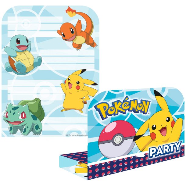 Pokemon Invitationer