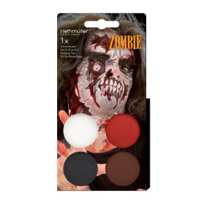 Zombie Ansigtsmaling kit