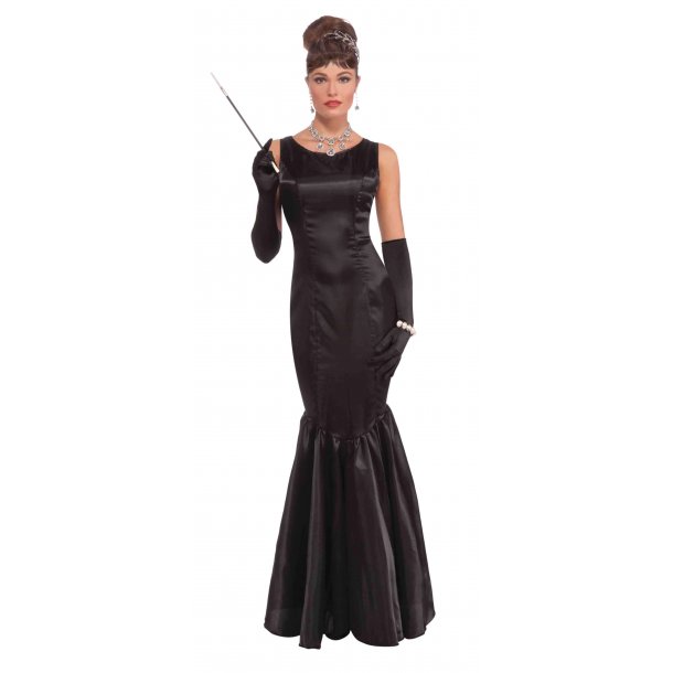 hollywood kjole sort Køb kjole til James Bond tema !!