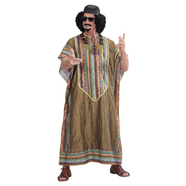Afrikansk Diktator kostume - Gadaffi 