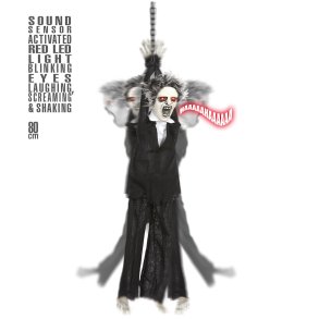 Hngende mand med lyd, lys og bevgelse