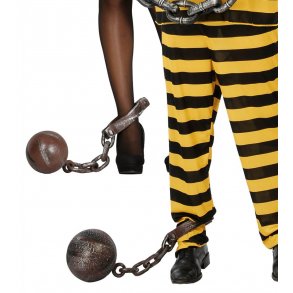 Anklet med stor boll 15