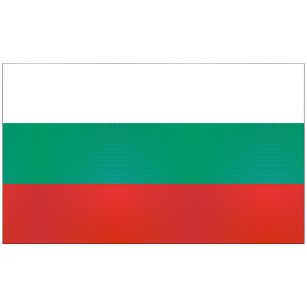 Papirflag Bulgarien p pind, A4