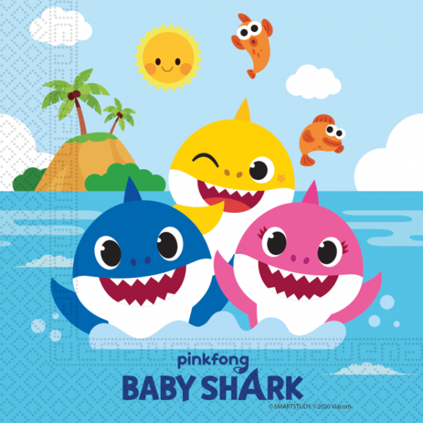 Baby Shark servett