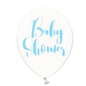 Babyshower Ballon transparent BL