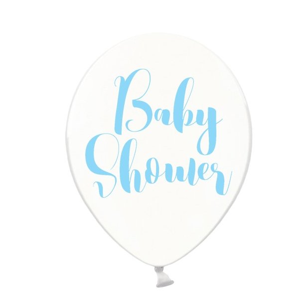 Babyshower Ballon transparent BL
