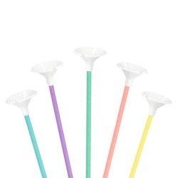 Ballonpinde i pastelfarver