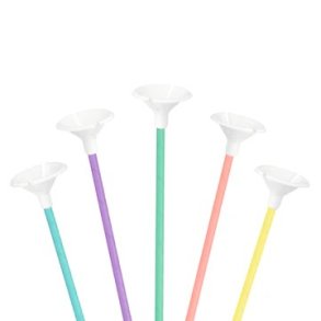 Ballonpinde i pastelfarver