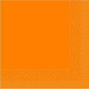 Middagsservietter i orange