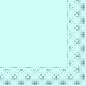 Middagsservietter i Lysebl