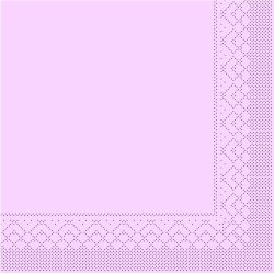 Middagsservietter i Lyserd