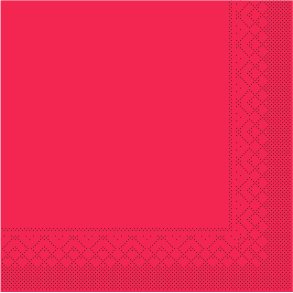 Middagsservietter i rd