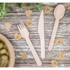 Trbestik 18 dele Natur