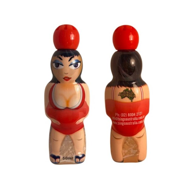 Bingofigurmark�rer - Kvinna i r�d