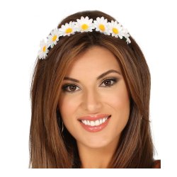 Pandebnd med margueritter