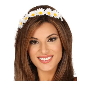 Pandebnd med margueritter