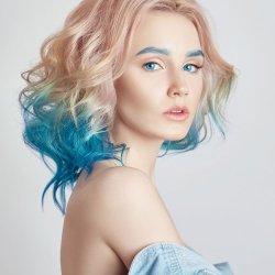 Linser i bl 1d - Blue Galaxy