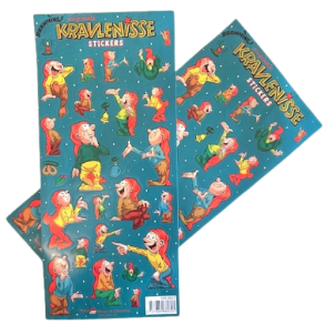 Brammings nisse klistermrke ark