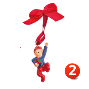 Bramming nisse broche B-2