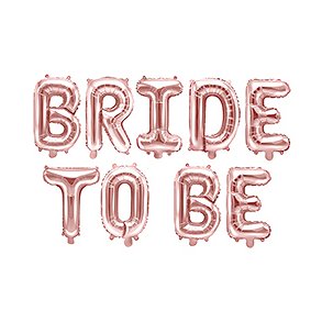 Bride to be folieBallong Rosegold