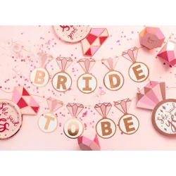 Bride to be DIY kartong banderoll ca 2,5 m