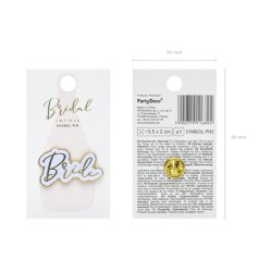 Bride Bagde-pin