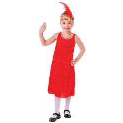 Flapper Barn Maskeraddrkt