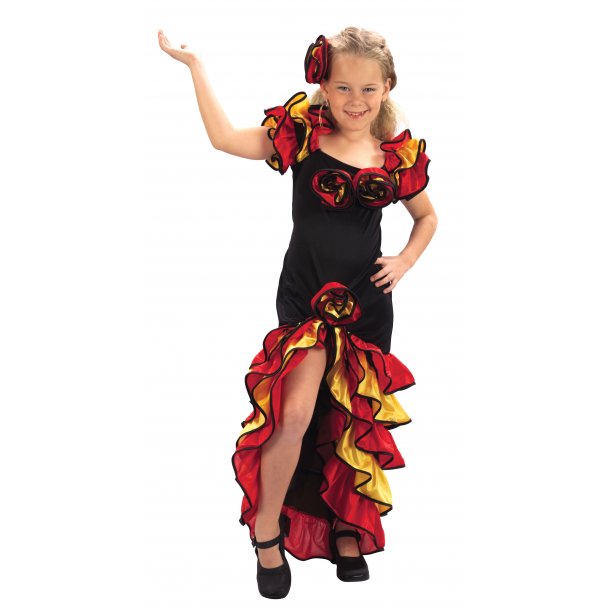 Flamenco Rumba pige kjole