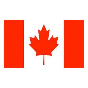 Papirflag Canada p pind, A4