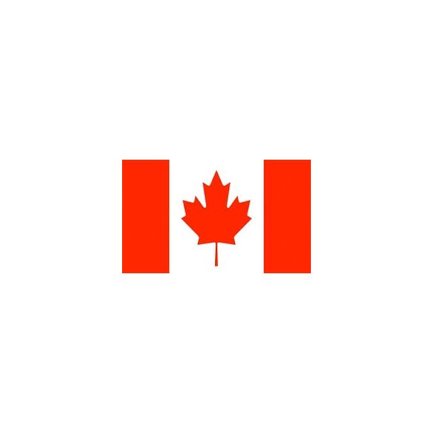Papirflag Canada p pind, A4