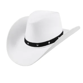Cowboyhat Hvid