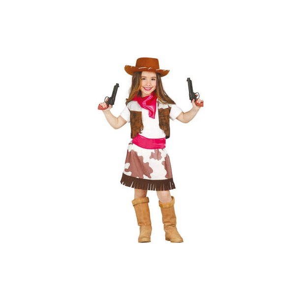 Cowgirl pige kostume