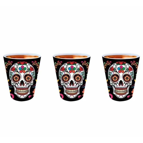 Day of the Dead shots glas 