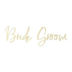 Stole dekoration Bride-Groom