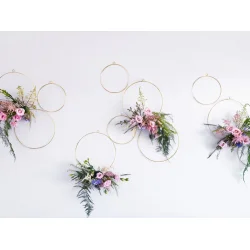 Dekorations ringe Guld