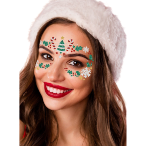 Jule Ansigtsdekoration