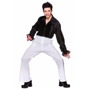 Disco Trja ruffles SVART