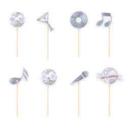 Disco toppar - Silverboll