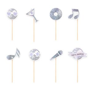 Disco toppar - Silverboll