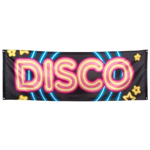 Disco stofbanner - Disco