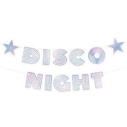Disco Night tekst-guirlande