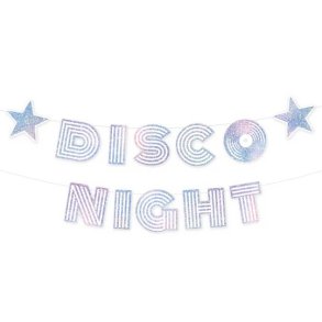 Disco Night tekst-guirlande