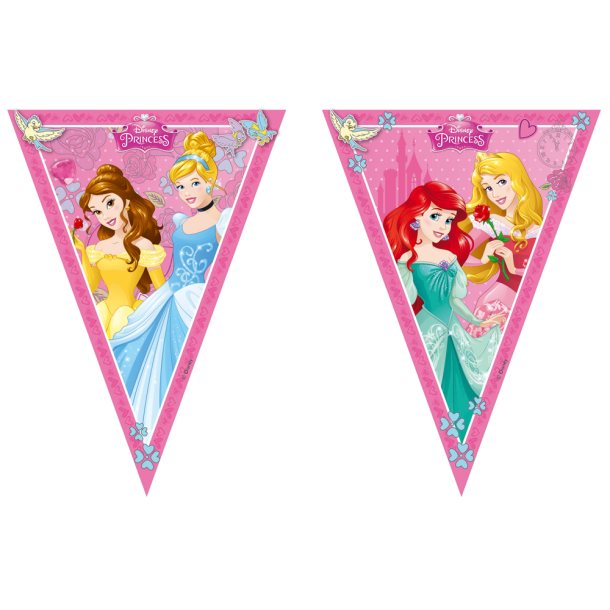 Disney Prinsesser Flagbanner