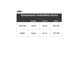 Shest Kostume Voksen  L