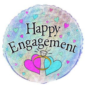 Forlovelses folieballon - Engagement