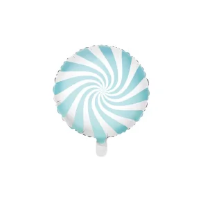 Folie ballon Candy, Lyserbl 46cm
