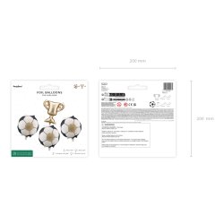 Fodbold-pokal folieballon st