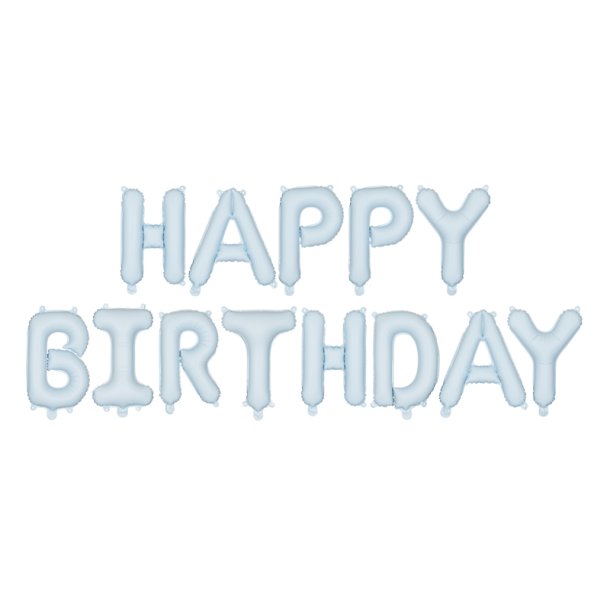 Happy Birthday i mat lysebl