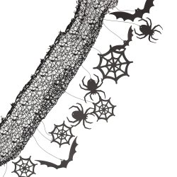 Halloween takdekoration