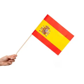 Papirflag p pind 10 stk - Spanien